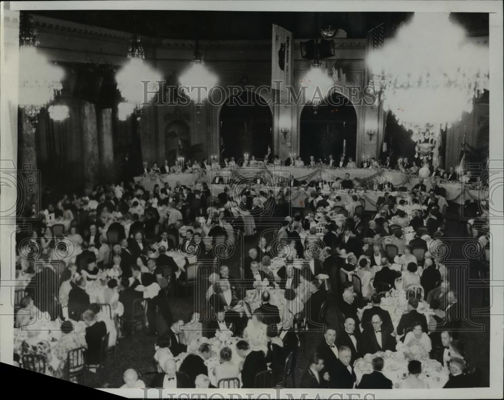 1933 Press Photo 25th Annual Convention of Governors at Palace Hotel - Historic Images