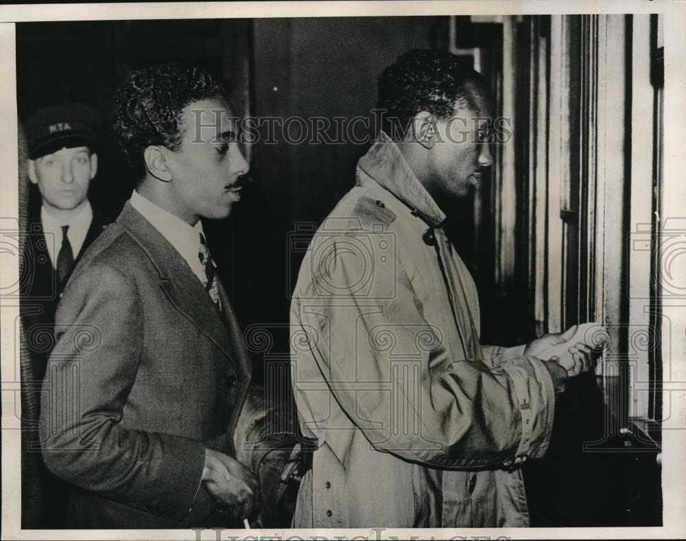 1935 Press Photo Joseph Martin, 23, and Benjamin Martin, 22 - Historic Images