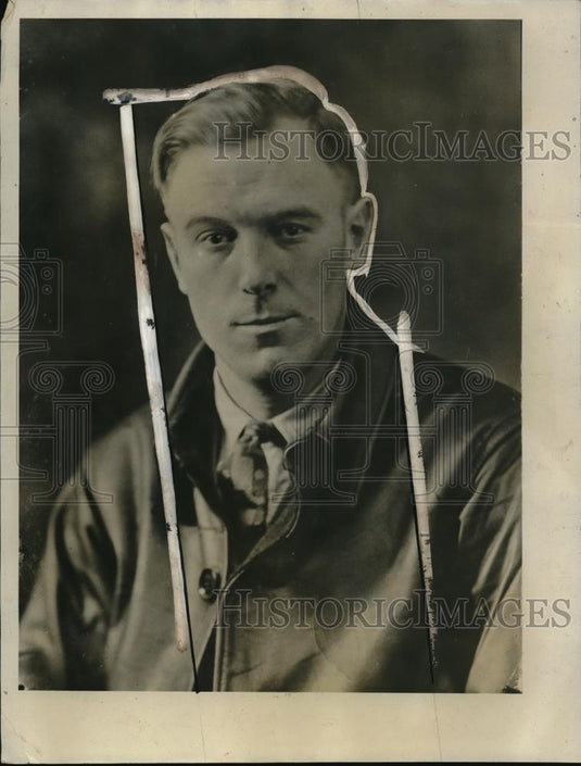 1927 Press Photo W. Brinkinain, Chicago bricklayer who sued her wife for alimony - Historic Images