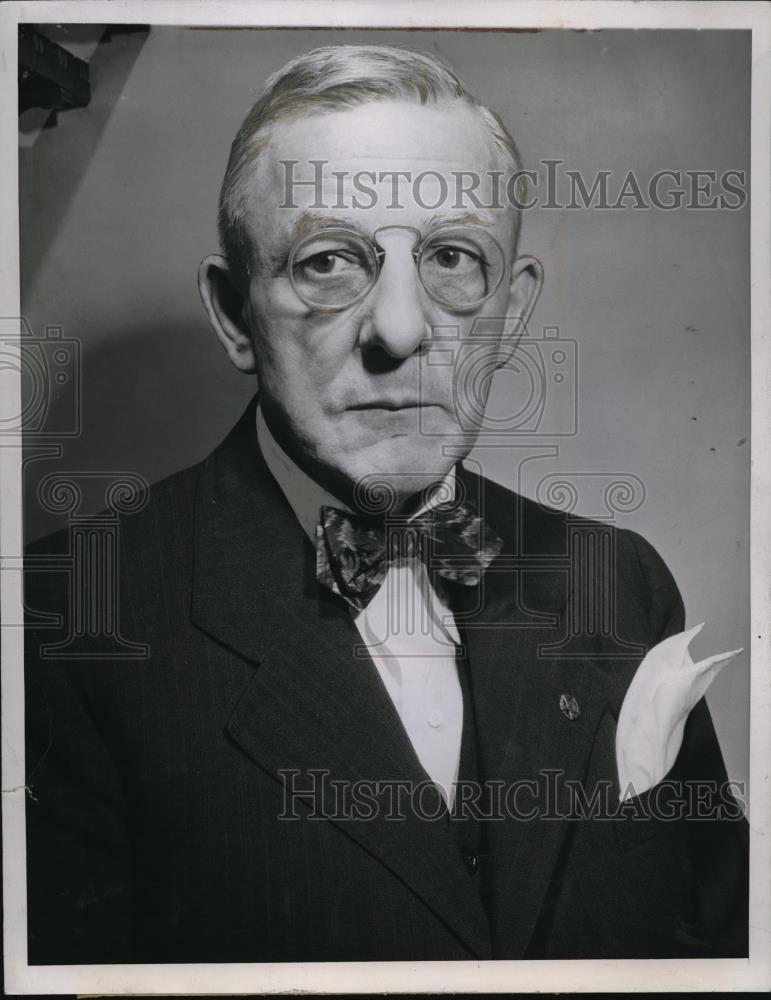 1944 Press Photo Herman L. Kretschmer Elected Medical Association President - Historic Images