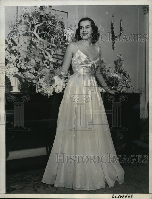 1940 Press Photo Patsy O'Neill San Francisco's Most Popular Debutante - Historic Images