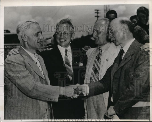 1939 Press Photo Atlanta Ga four Baptist leaders from 4 foreign countries - Historic Images