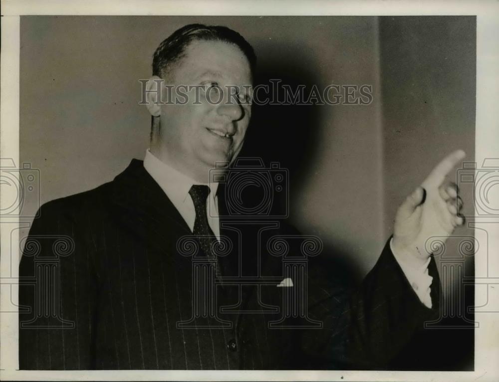 1939 Press Photo Dr. A. T. Ohrn, ready to deliver a sermon - Historic Images