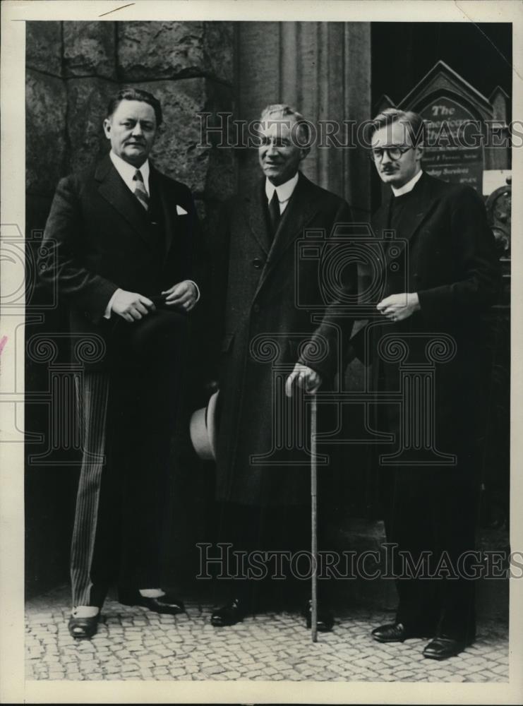 1931 Press Photo Rev. John Haynes Holmes, eminent american churchman - Historic Images