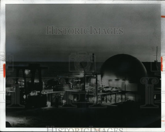 1970 Press Photo San Clemente California The San Onofre Nuclear Generating - Historic Images