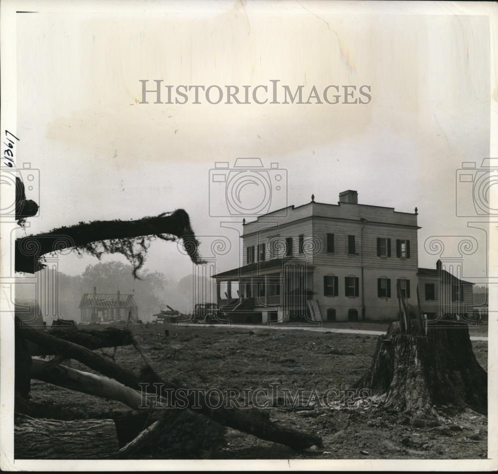 1941 Press Photo Manor House of former Major General William Mounltrie. - Historic Images