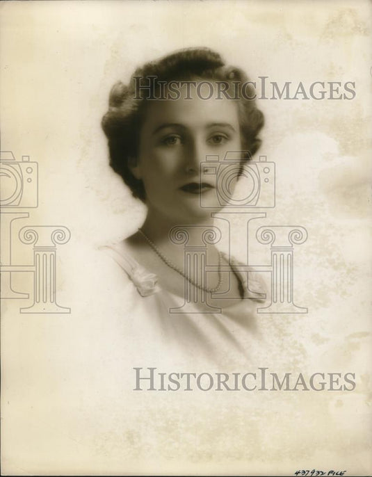 1938 Press Photo Mrs. David Meredith - Historic Images