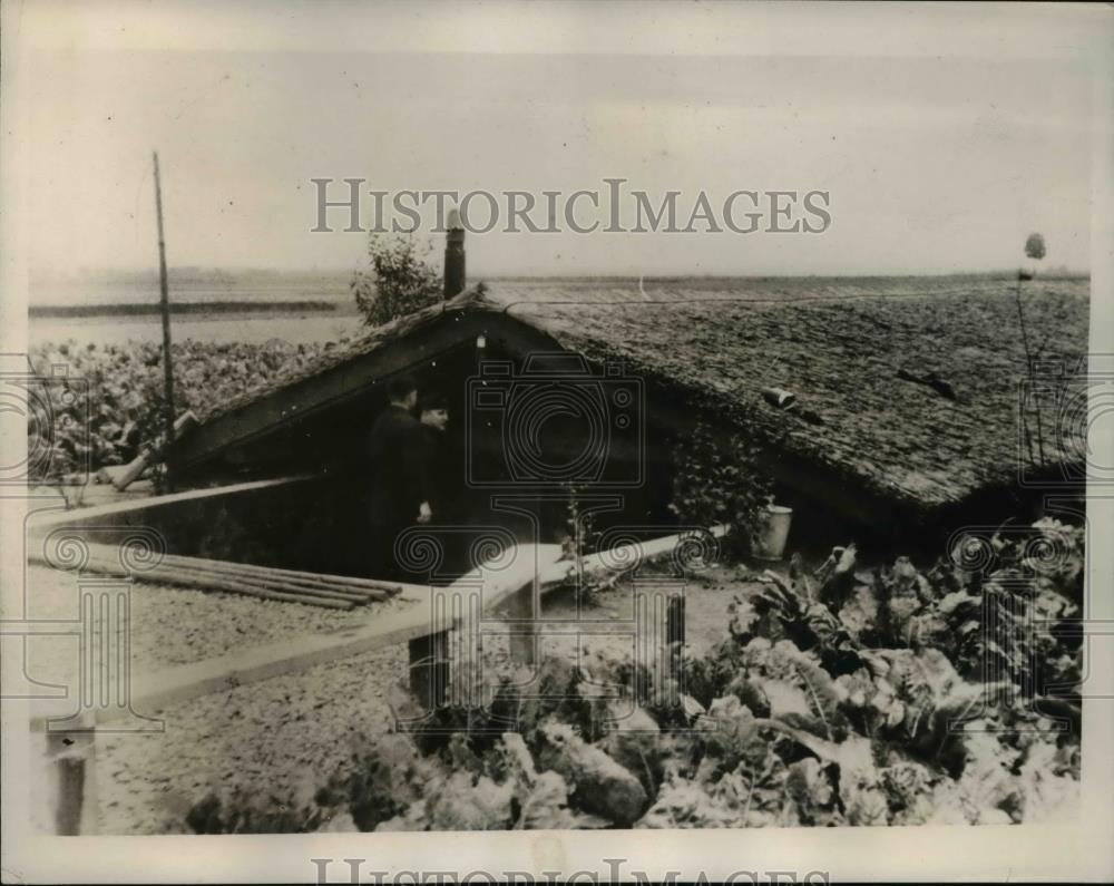 1939 Press Photo Camouflage Well for German Fliers - Historic Images