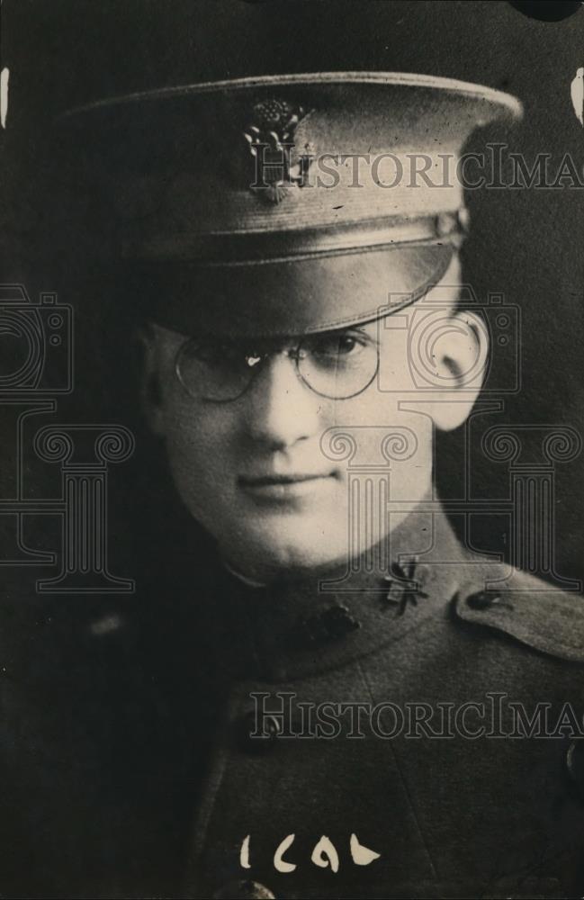 1918 Press Photo Portrait of Lieut. Edwin Watson - Historic Images