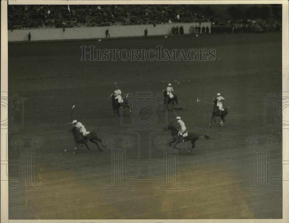 1928 Press Photo Tommy Hitchcock of the American Polo Team - Historic Images