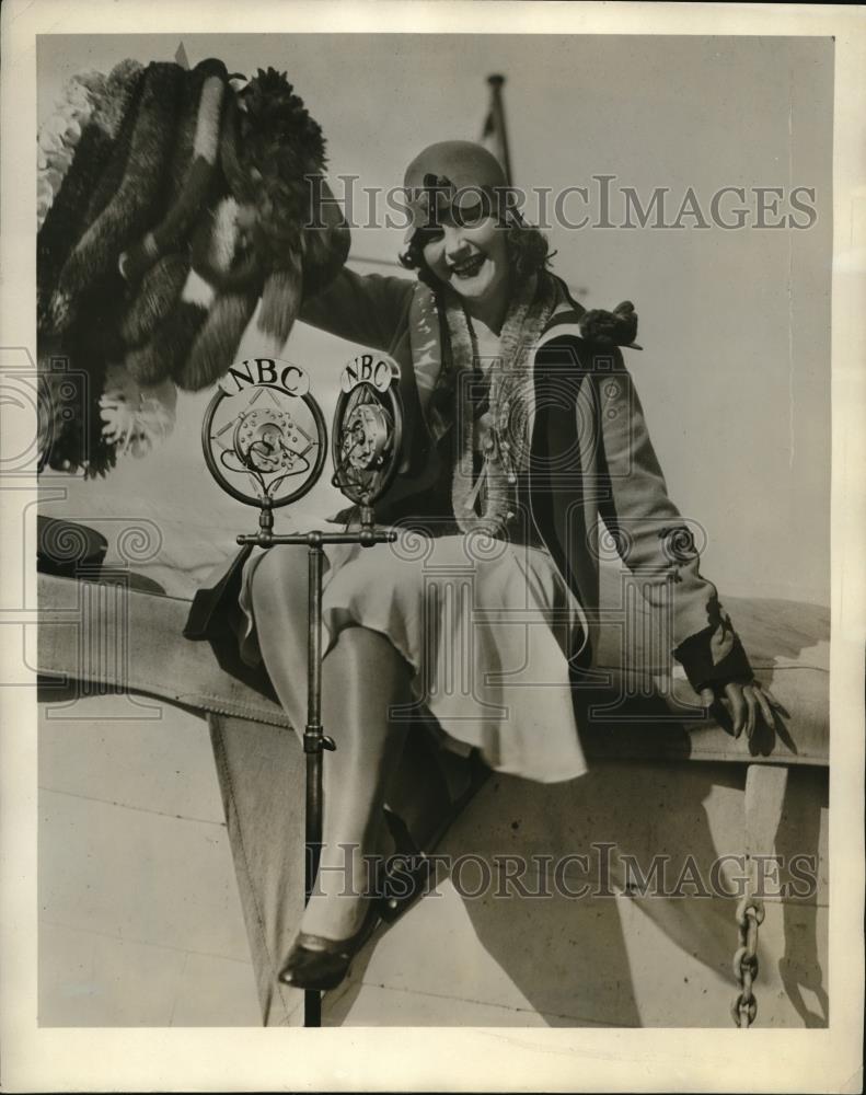 1979 Press Photo Miss Bertha Finch NBC staff artist - Historic Images