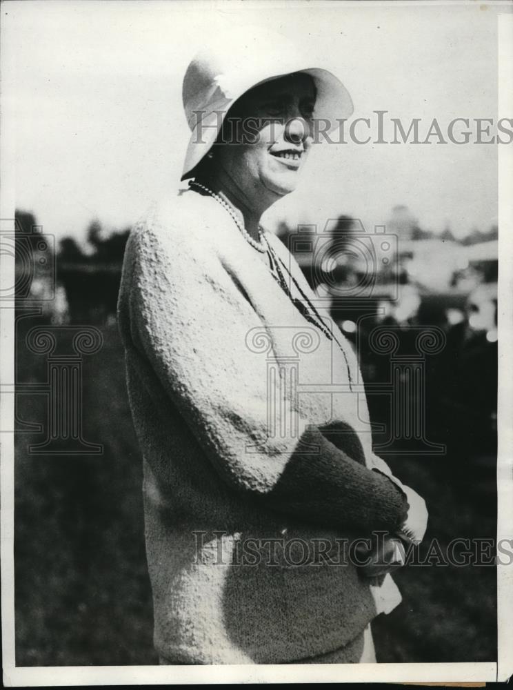 1932 Press Photo Mrs. Gail Stephens Kinard Detroit Heiress - Historic Images