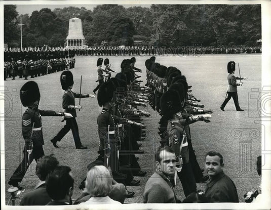 1969 Press Photo Horse Guards Parade Whitehall London - Historic Images