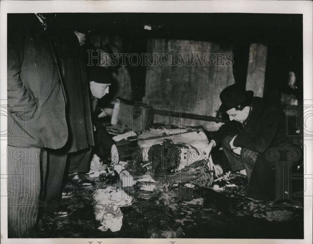 1938 Press Photo Wreckage After Time Bomb Explodes at Gare De Lyon - Historic Images
