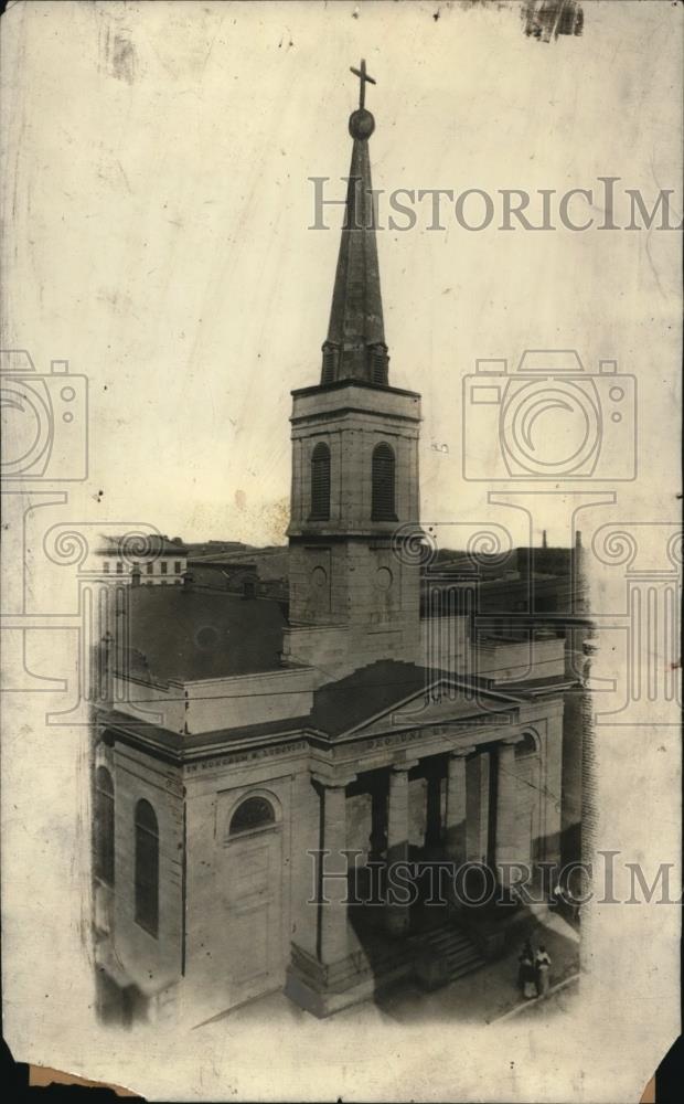 1931 Press Photo Catholic Cathedral near St Louis river - Historic Images