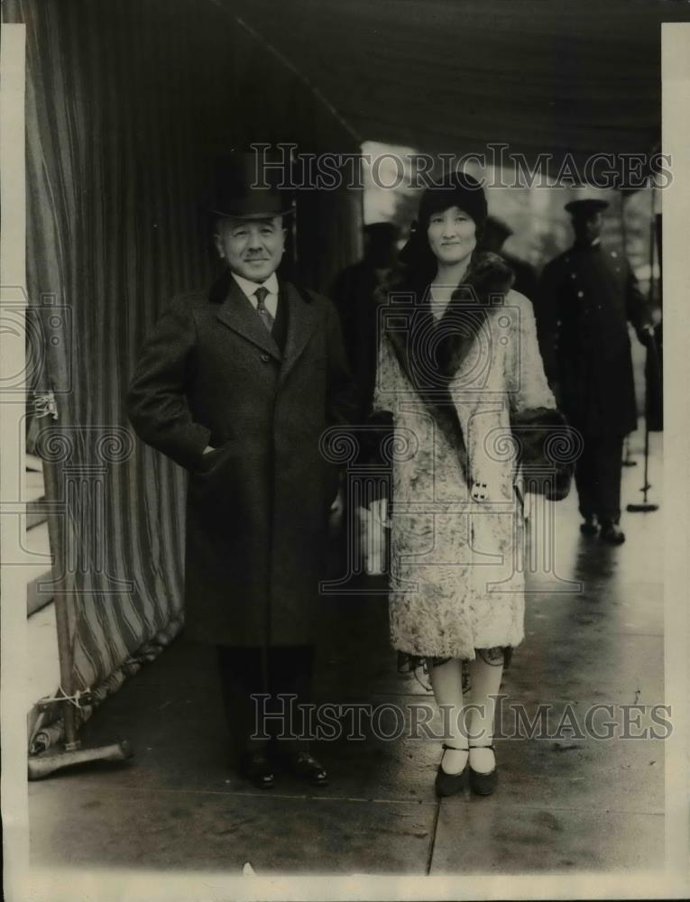 1929 Press Photo Katsuji Debuchi, Japanese Ambassador To United States - Historic Images