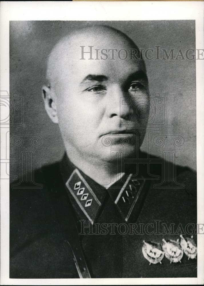 1941 Press Photo General Josif Rodionovich Apanasenko, Russian Army Commander - Historic Images