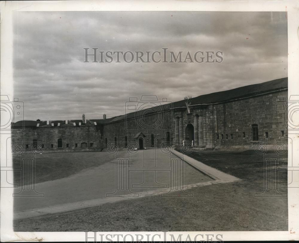 1939 Press Photo View of the Citadel Historic Quebec Fortification - Historic Images