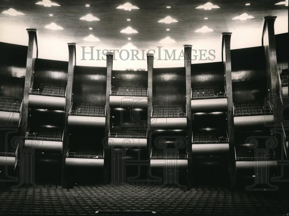 1957 Press Photo Cologne Germany Opera House - Historic Images