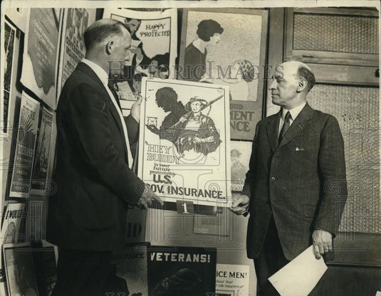1923 Press Photo Harry Wyrick, Nationwide poster contest winner - Historic Images