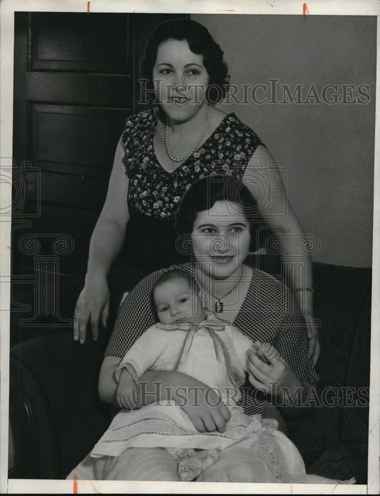 1932 Press Photo Youngest grandma in Cali., 30 year old Mrs. Richard Scott - Historic Images