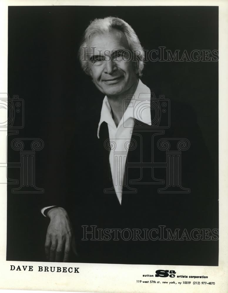 Press Photo Dave Brubeck - cvp01162 - Historic Images