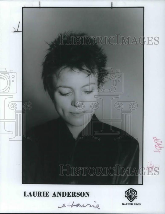 1981 Press Photo Laurie Anderson - cvp08306 - Historic Images