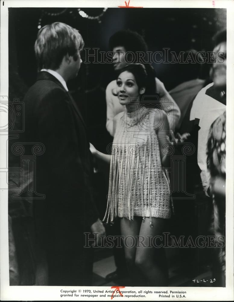 1970 Press Photo Marki Bey and Beau Bridges in The Landlord - cvp00403 - Historic Images