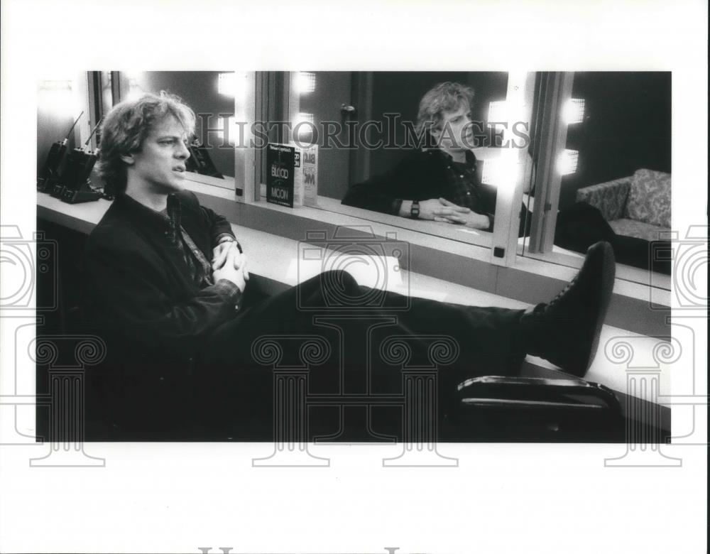 1989 Press Photo Stewart Copeland Singer Musician Composer - cvp02737 - Historic Images