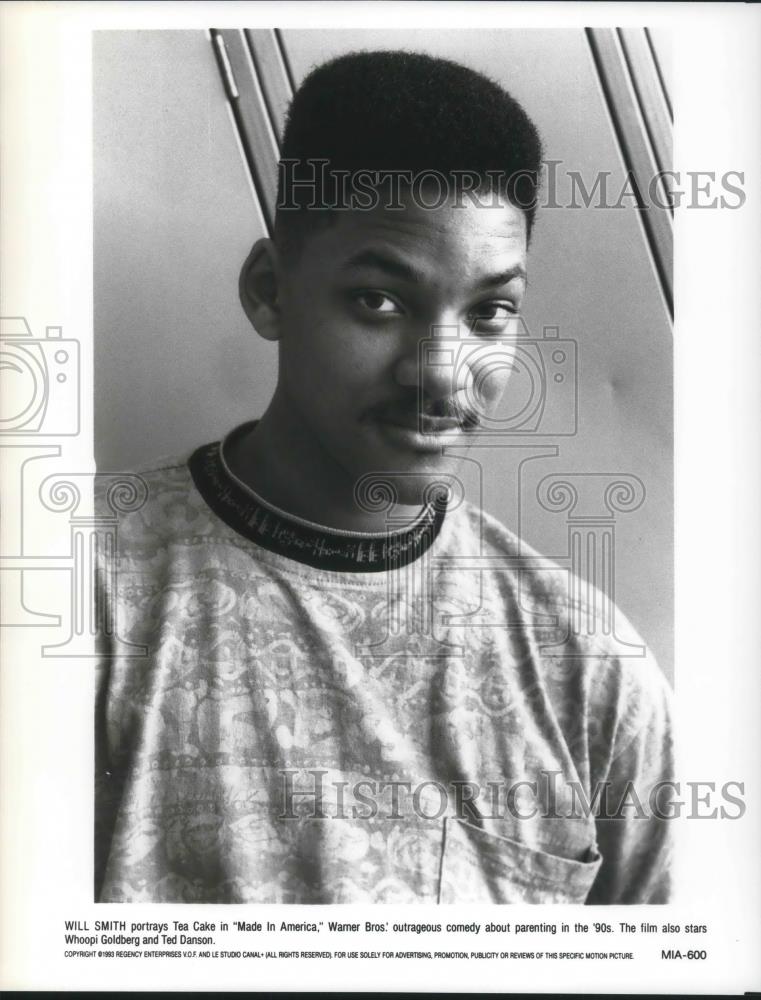 1994 Press Photo Will Smith stars in Made in America - cvp09960 - Historic Images