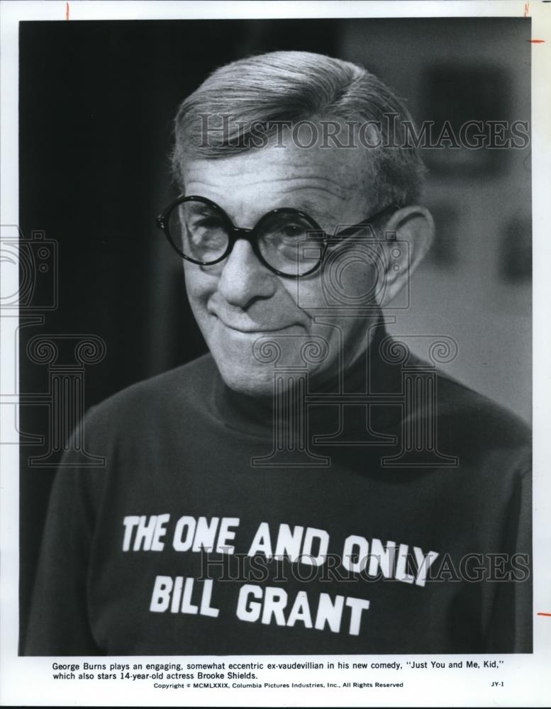 1979 Press Photo George Burns in Just You and Me, Kid - cvp00160 - Historic Images