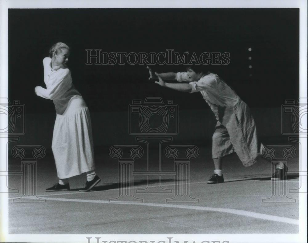 1998 Press Photo Stephanie Gottlob and Yuji Oka Performance Dancers - cvp13058 - Historic Images