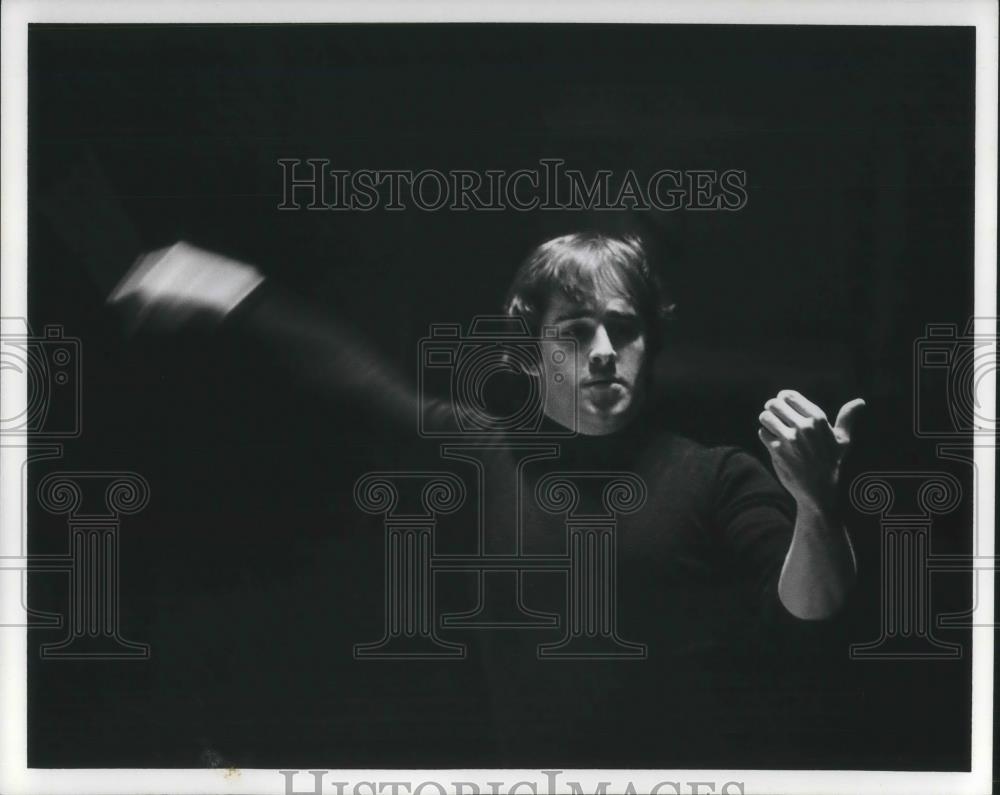 1980 Press Photo James Conlon Conductor Cincinnati May Festival - cvp04948 - Historic Images