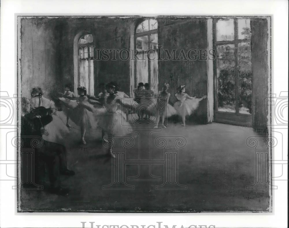 Open Composition Example 1993 Press Photo Edgar Degas Painting The Rehearsal Oil on Canvas - cv ...