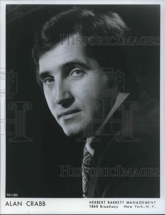 1978 Press Photo Alan Crabb Binghamton Downtown Singers - cvp01739 - Historic Images