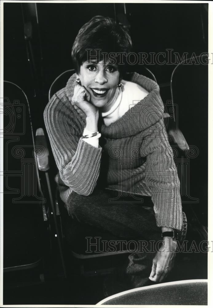 1991 Press Photo Carol Burnett in The Carol Burnett Show - cvp00063 - Historic Images