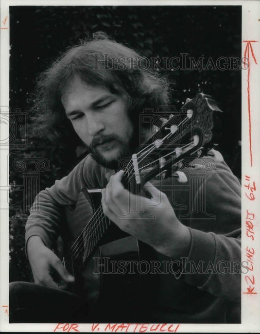 1973 Press Photo Christoph Harlan Musician - cvp17182 - Historic Images