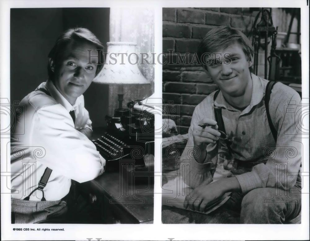 1993 Press Photo Richard Thomas in A Walton Thanksgiving Reunion - cvp19922 - Historic Images