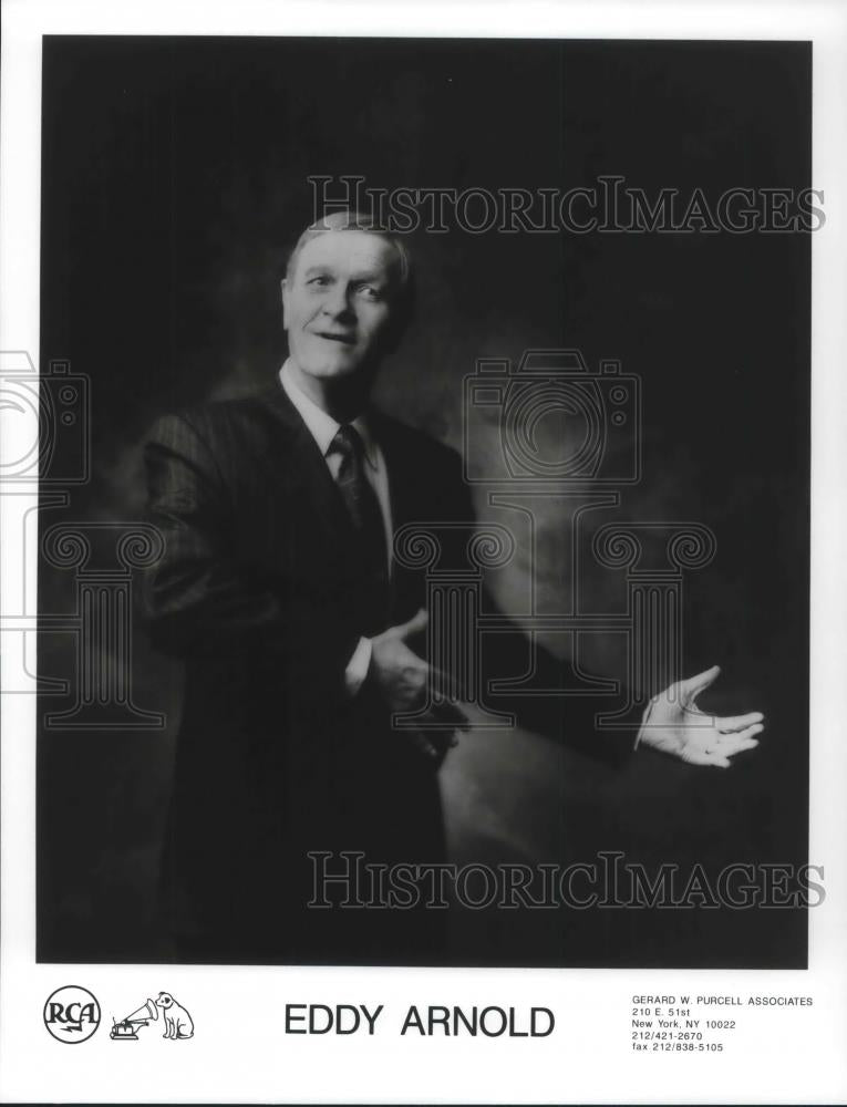 1990 Press Photo Eddy Arnold - cvp14032 - Historic Images
