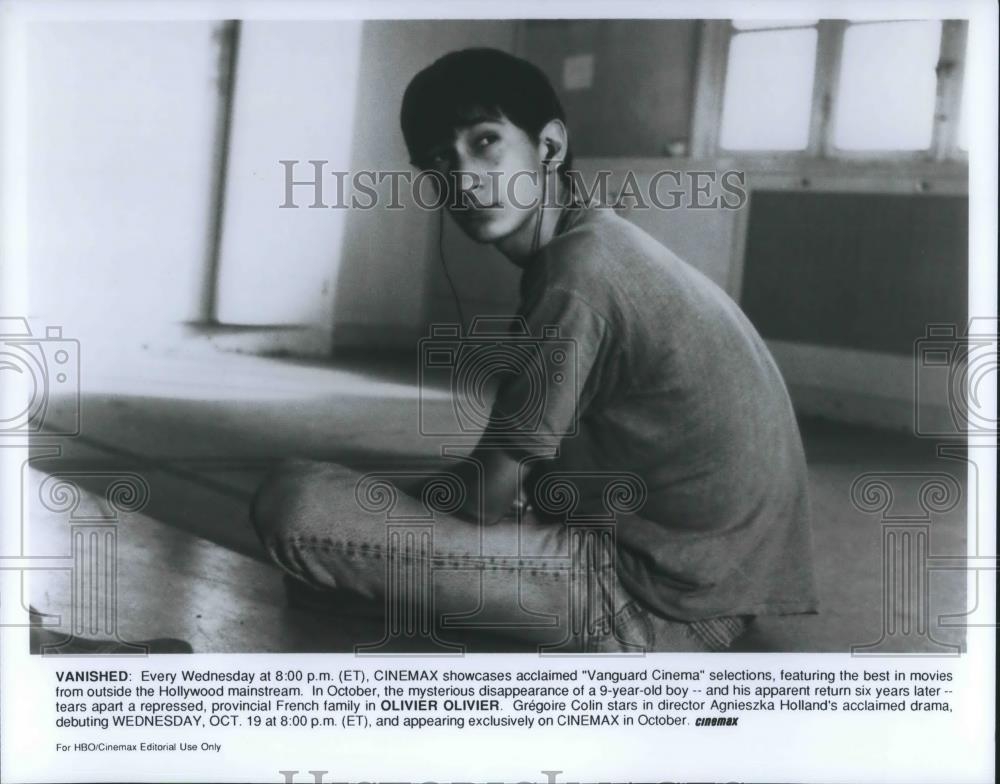 1992 Press Photo Emmanuel Morozof stars in Olivier Olivier - cvp10449 - Historic Images