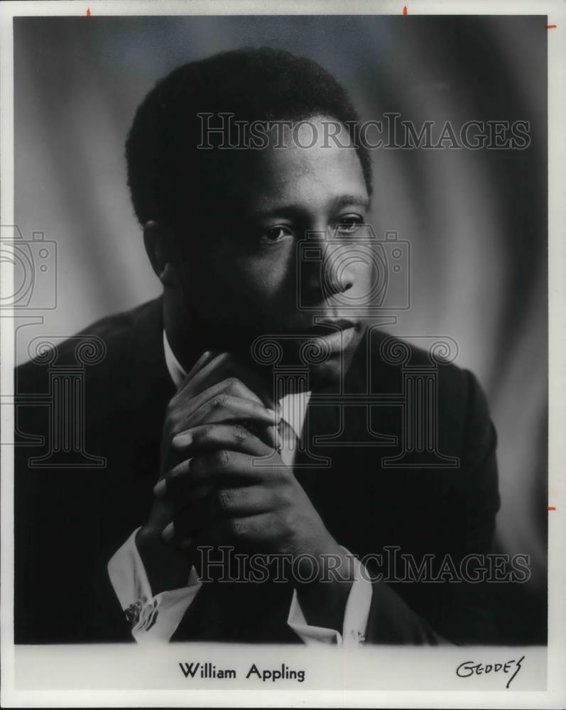 1982 Press Photo William Appling - cvp14711 - Historic Images