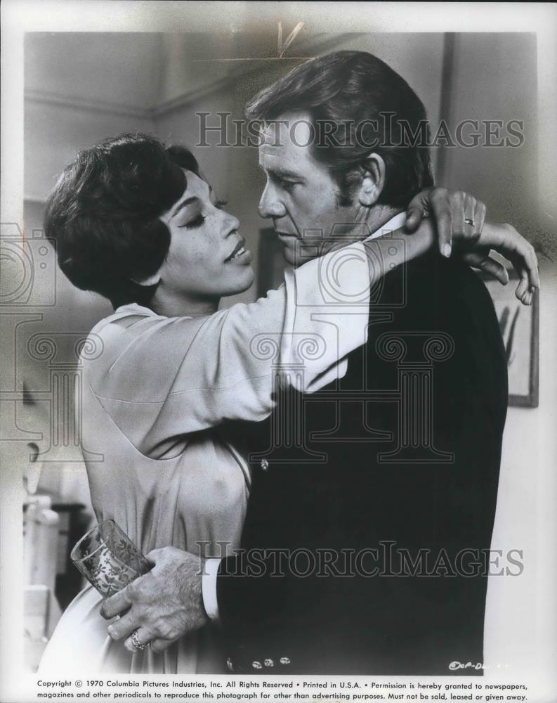 1971 Press Photo Diana Sands and Richard Crenna in Doctors Wives - cvp01838 - Historic Images