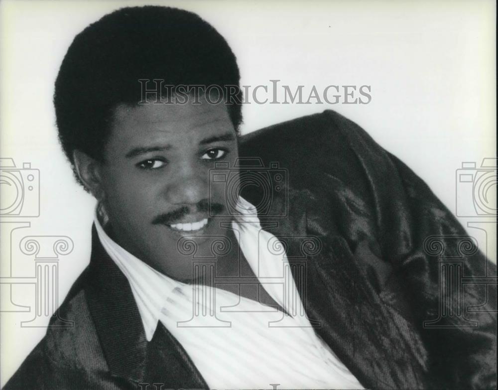 1988 Press Photo Larry Hancock Singer and Organist for Sounds of Unity and Love - Historic Images