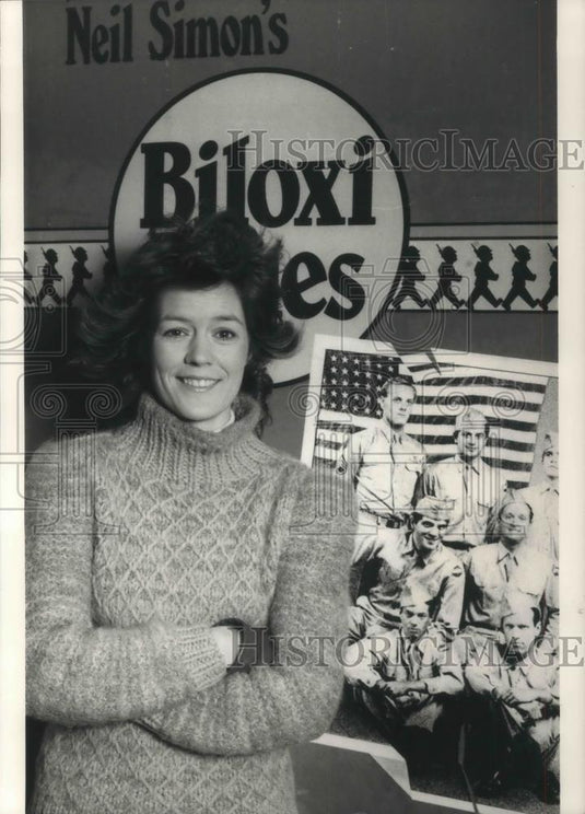 1986 Press Photo Katherine Barry Aspiring Actress New York City - cvp03965 - Historic Images