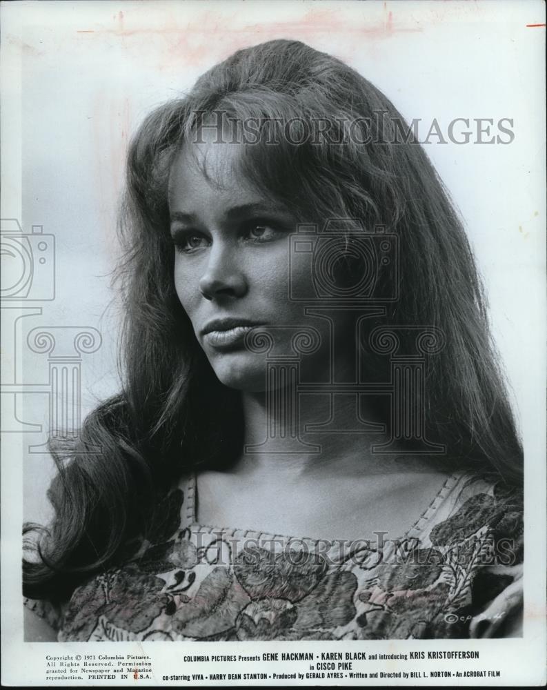 1972 Press Photo Karen Black in Cisco Pike - 170 - cvp00620 - Historic Images