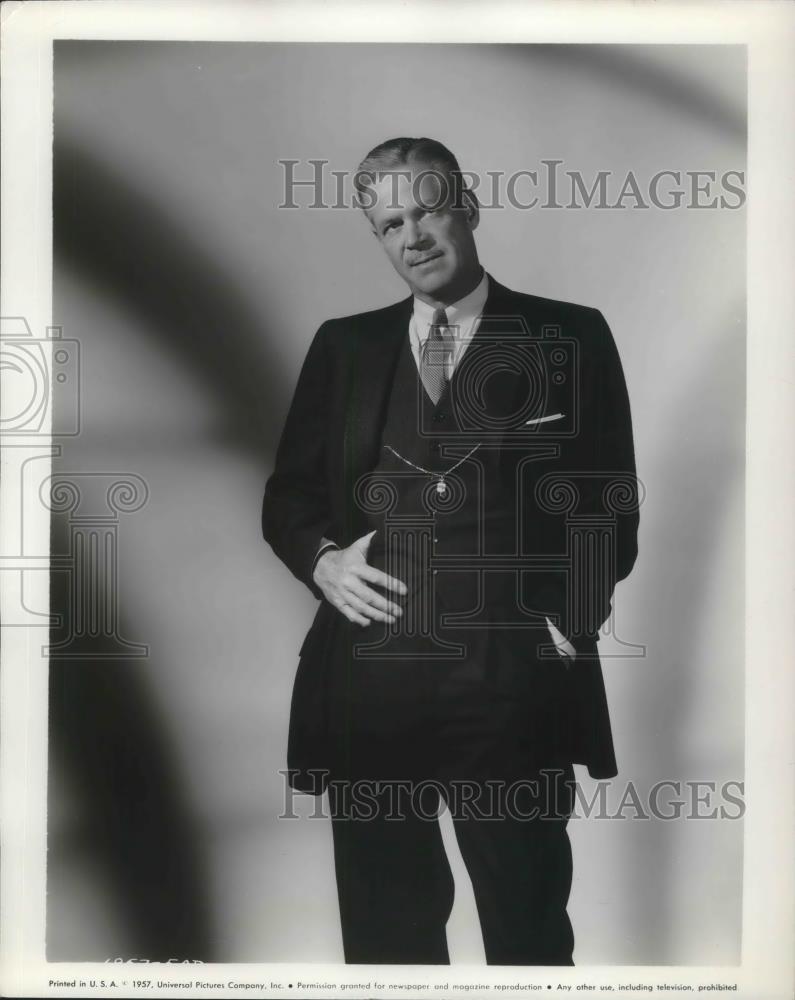 1958 Press Photo Dan Duryea in Slaughter on 10th Avenue - cvp03284 - Historic Images