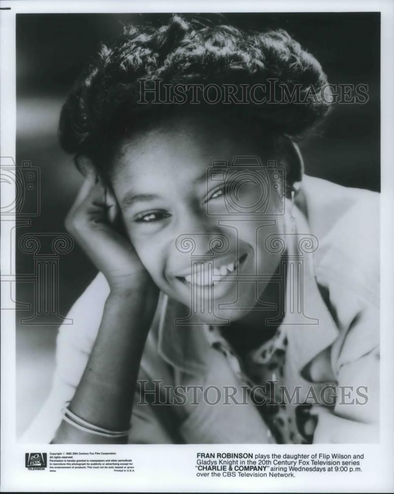1986 Press Photo Fran Robinson in Charlie &amp; Company - cvp09917 - Historic Images