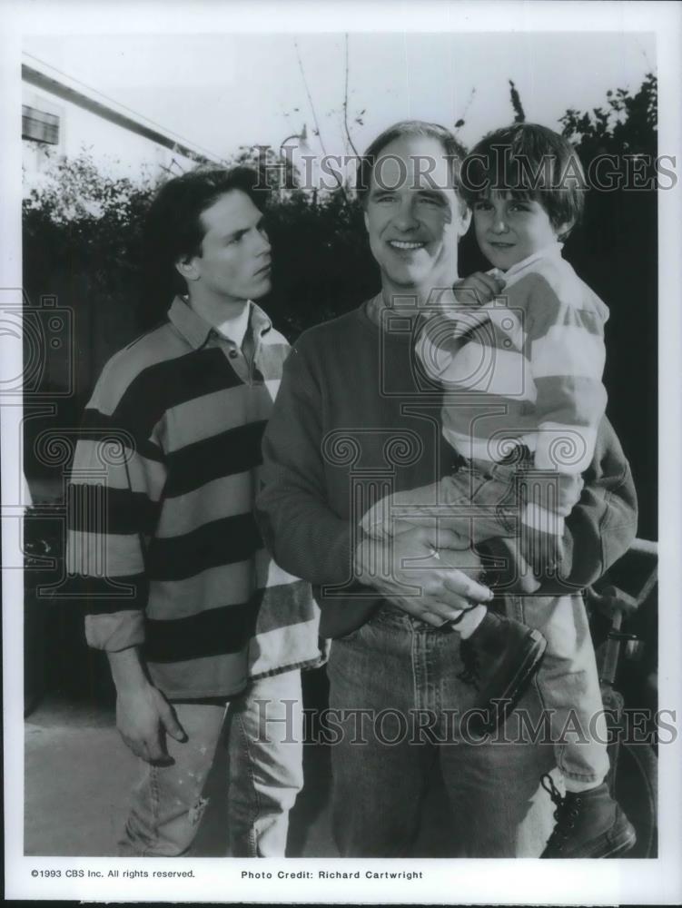1993 Press Photo Jason Wiles Robert Pine Miko Hughes in Big Boys Don't Cry - Historic Images