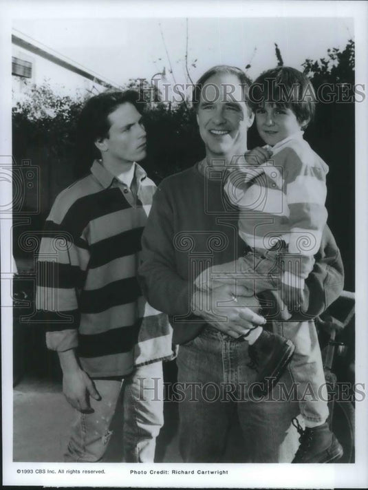 1993 Press Photo Jason Wiles Robert Pine Miko Hughes in Big Boys Don't Cry - Historic Images