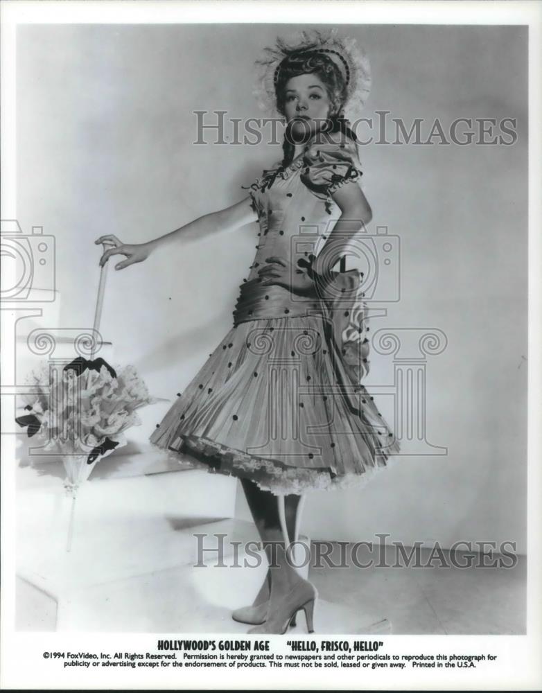1994 Press Photo Scene from Hello, Frisco, Hello - cvp10902 - Historic Images